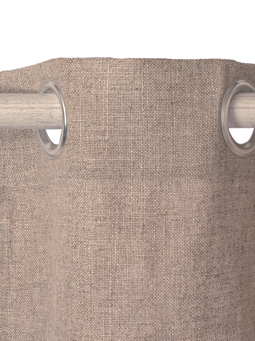 Cortina lino Basic "Happyfriday" - Kiabi