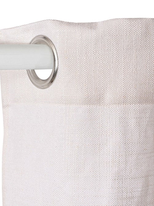 Cortina lino Basic "Happyfriday" - Kiabi