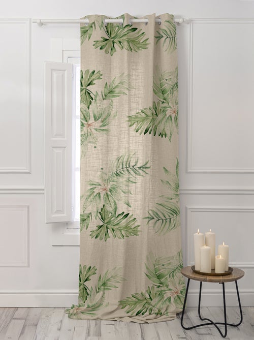 Cortina lino Delicate "Happyfriday" - Kiabi