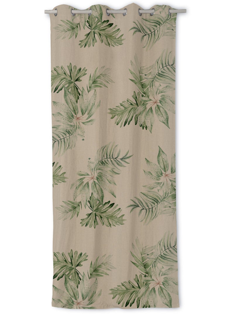 Cortina lino Delicate "Happyfriday" Multicolor - Kiabi
