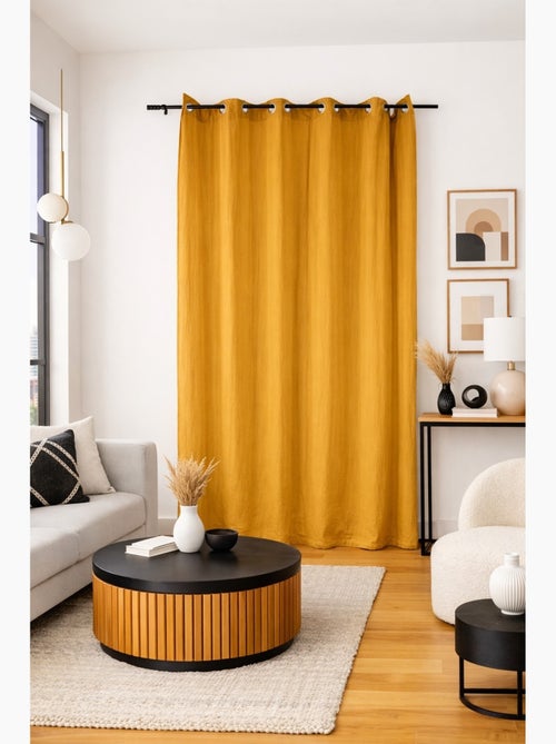 Cortina lisa con forro - Kiabi