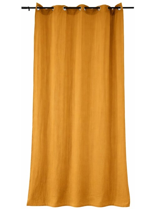 Cortina lisa con forro - Kiabi