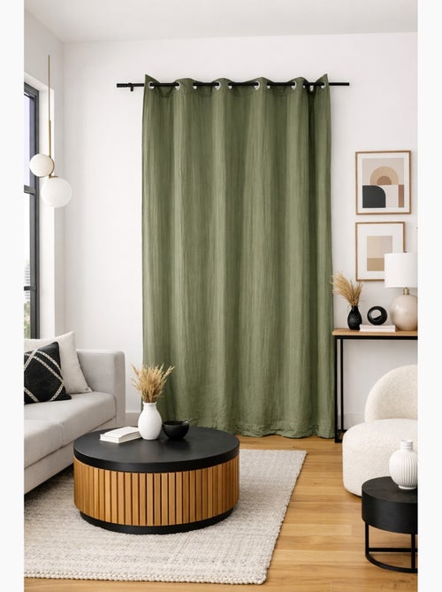 Cortina lisa con forro - Kiabi