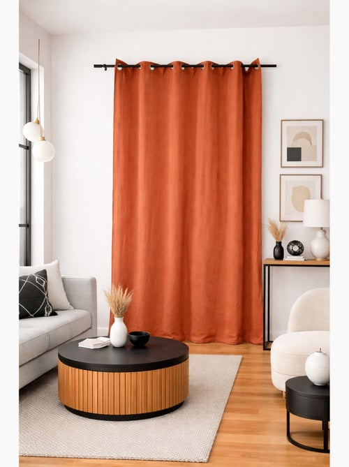 Cortina lisa con forro - Kiabi