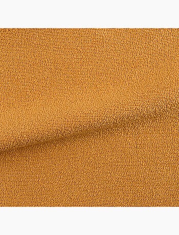 Cortina lisa con textura y efecto rizado