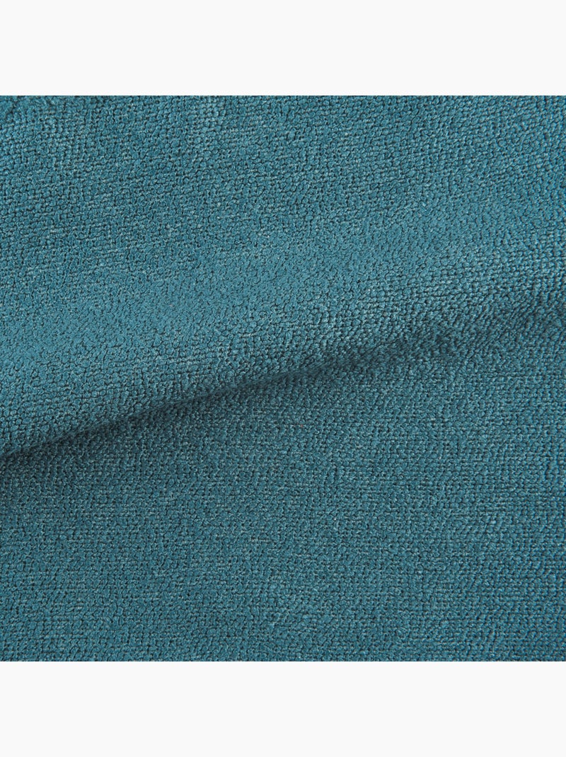 Cortina lisa con textura y efecto rizado Azul - Kiabi