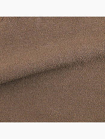 Cortina lisa con textura y efecto rizado