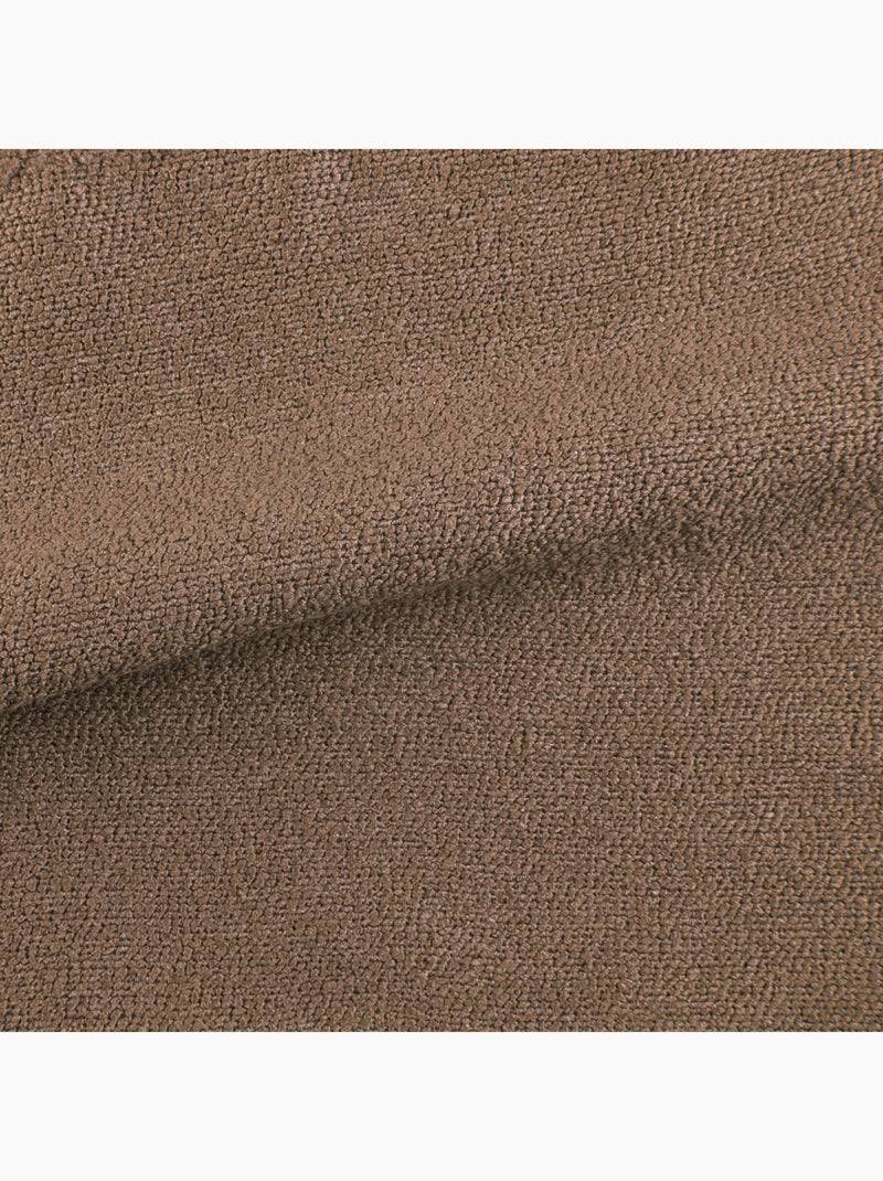 Cortina lisa con textura y efecto rizado Beige arena - Kiabi