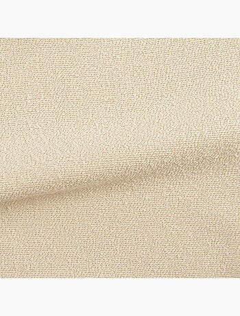 Cortina lisa con textura y efecto rizado