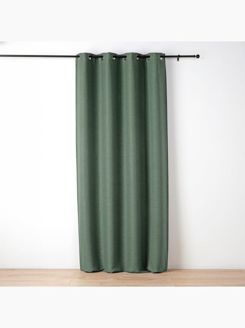 Cortina lisa con textura y efecto rizado - Kiabi