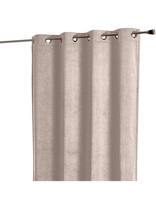 Cortina Lisa de Ante Aspecto Terciopelo - Kiabi