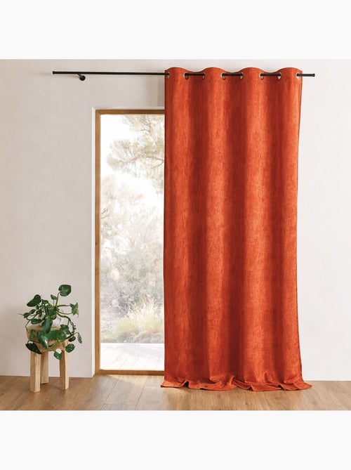 Cortina Lisa de Ante Aspecto Terciopelo - Kiabi