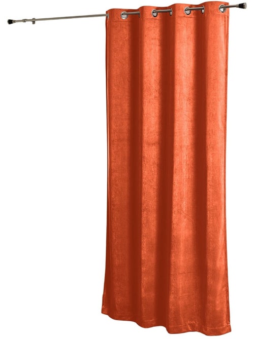 Cortina Lisa de Ante Aspecto Terciopelo - Kiabi