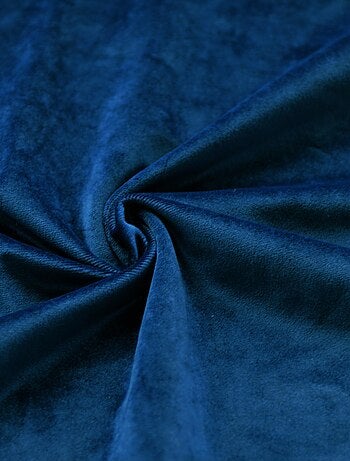 Cortina lisa de terciopelo afelpado