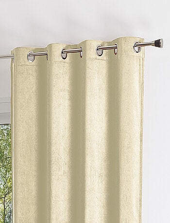 Cortina lisa efecto ante