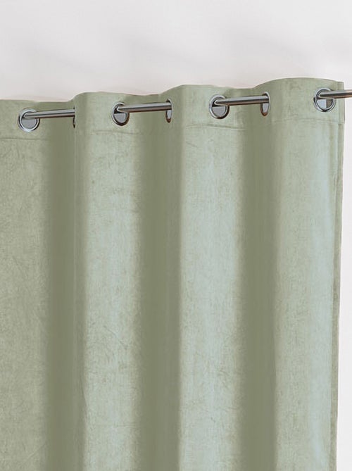 Cortina lisa efecto ante - Kiabi