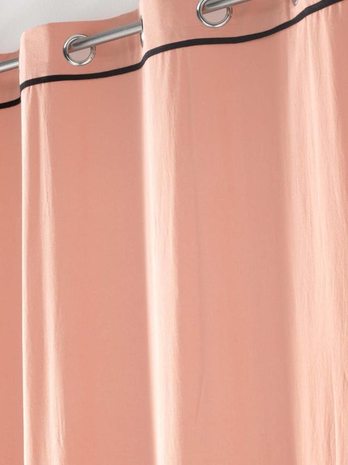 Cortina lisa en algodón lavado - Kiabi