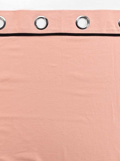 Cortina lisa en algodón lavado - Kiabi