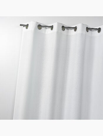 Cortina lisa en tela