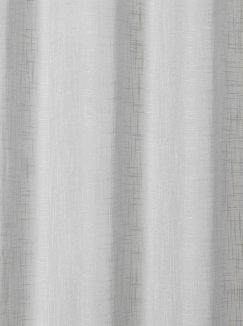 Cortina lisa Julie Gris claro - Kiabi