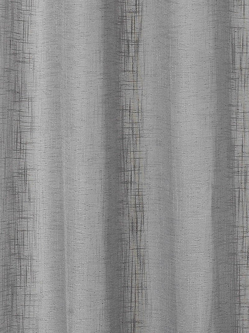 Cortina lisa Julie Gris oscuro - Kiabi