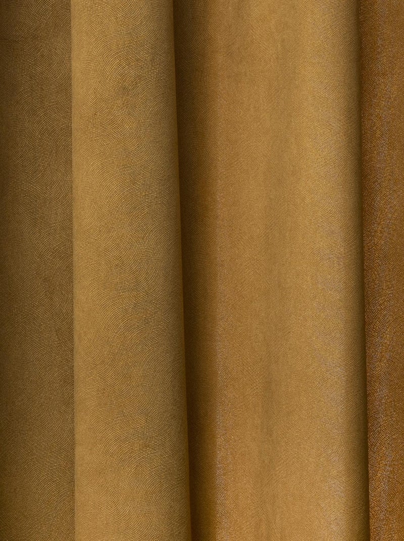 Cortina lisa tipo loft Amarillo oscuro - Kiabi