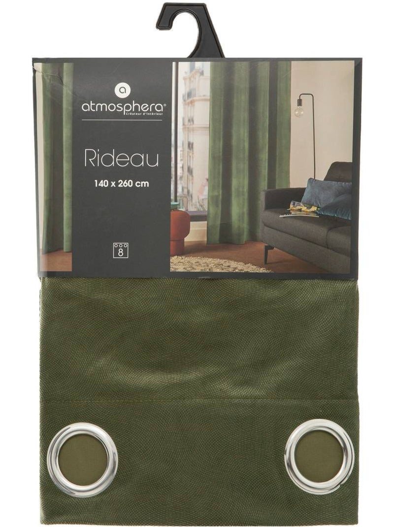 Cortina lisa tipo loft Caqui - Kiabi