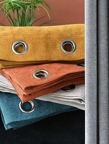 Cortina lisa y elegante