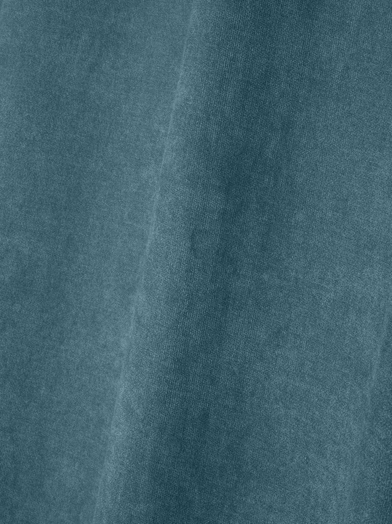 Cortina lisa y elegante Azul petróleo - Kiabi