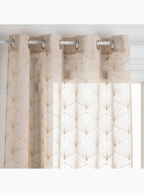 Cortina mia beige 140x240cm - Kiabi Cortina mia beige 140x240cm - Kiabi
