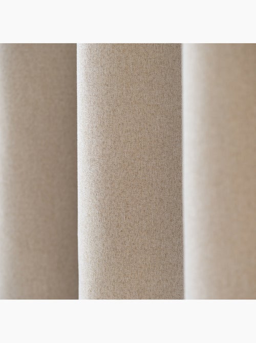 Cortina opaca acústica 100% térmica, moteada - Kiabi