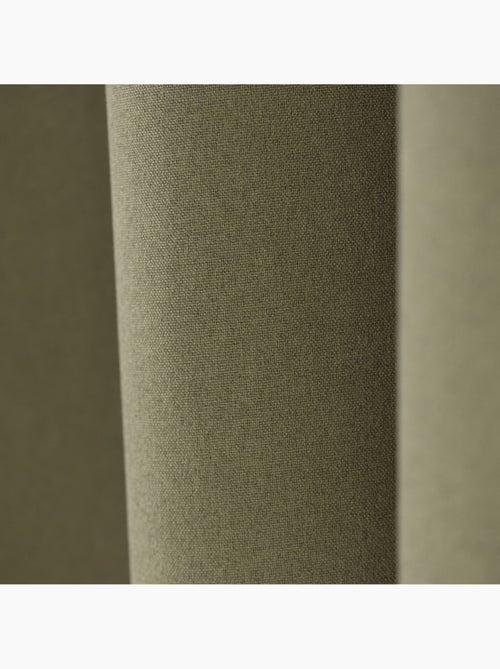 Cortina opaca acústica 100% térmica, moteada midnight - Kiabi Cortina opaca acústica 100% térmica, moteada midnight - Kiabi