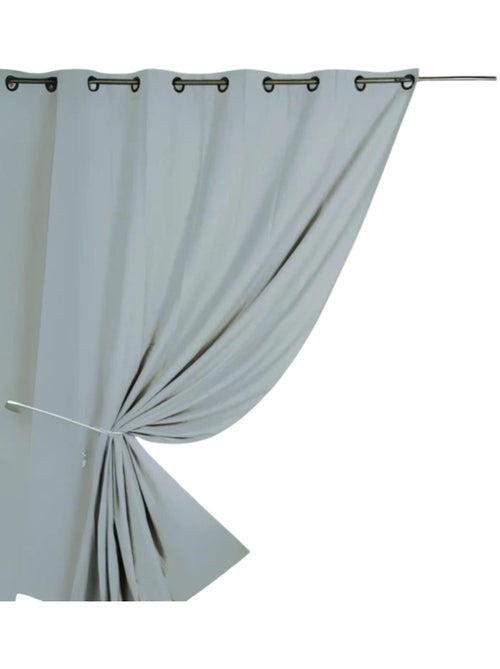 Cortina opaca al 80% vista en televisión - Kiabi