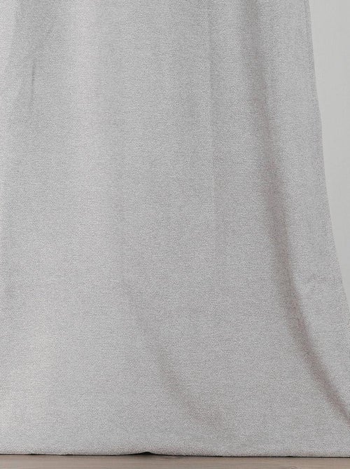 Cortina opaca aspecto lana abigarrada - Kiabi