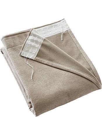 Cortina opaca – cinta fruncidora con costura invisible – blackout y polar – bjorn