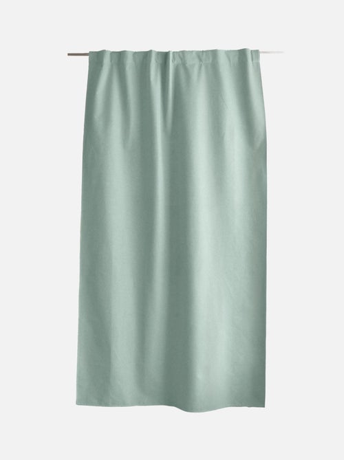 Cortina Opaca con Aspecto Chambray - Kiabi