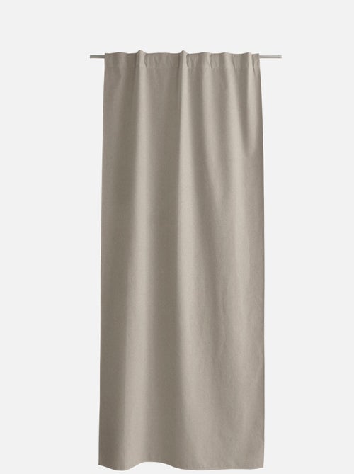 Cortina Opaca con Aspecto Chambray - Kiabi