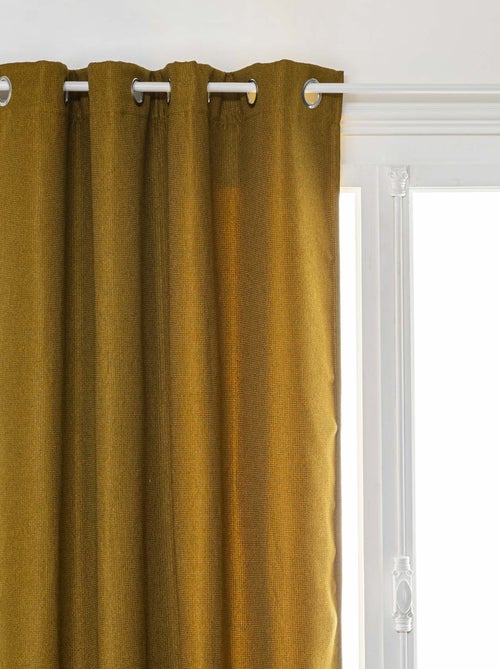 Cortina opaca con efecto de malla - Kiabi