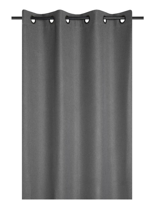 Cortina opaca con efecto tweed - Kiabi