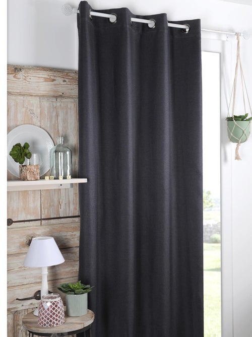 Cortina opaca con forro de polar. - Kiabi