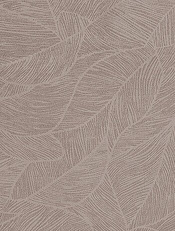 Cortina opaca con hojas de relieve