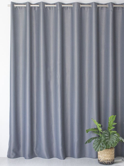 Cortina opaca de alambre negro de gran anchura - Kiabi