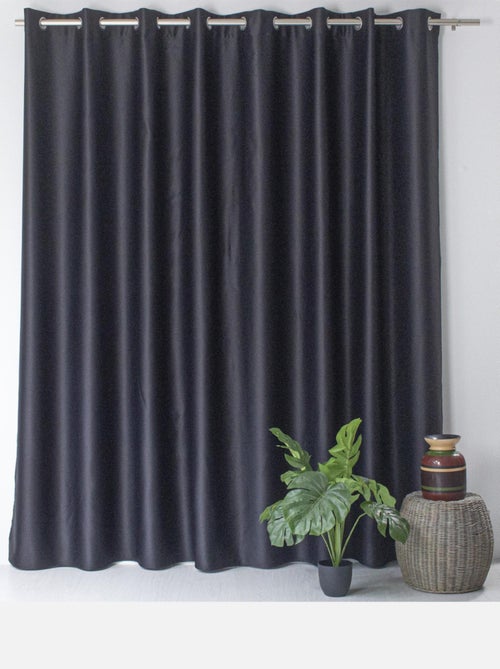 Cortina opaca de alambre negro de gran anchura - Kiabi