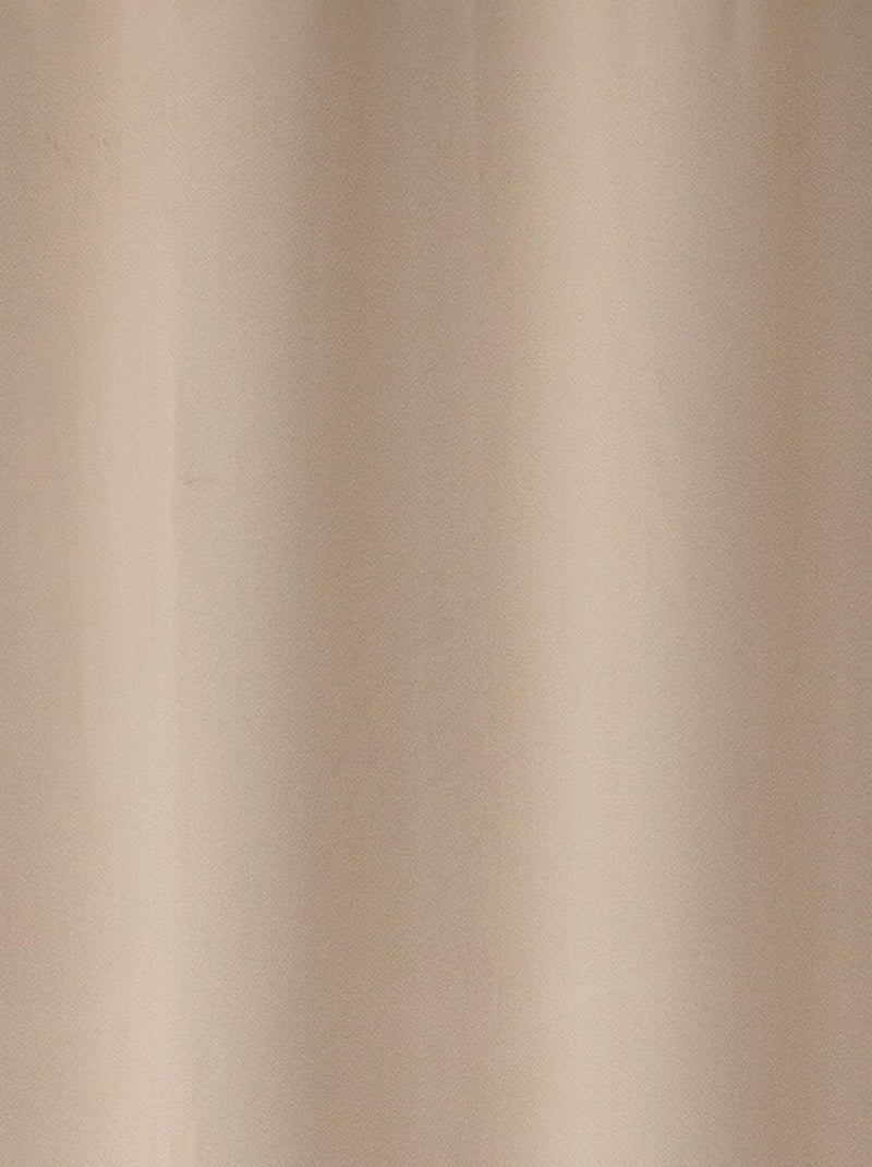 Cortina opaca de color Beige - Kiabi