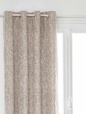 Cortina opaca de estilo moteado