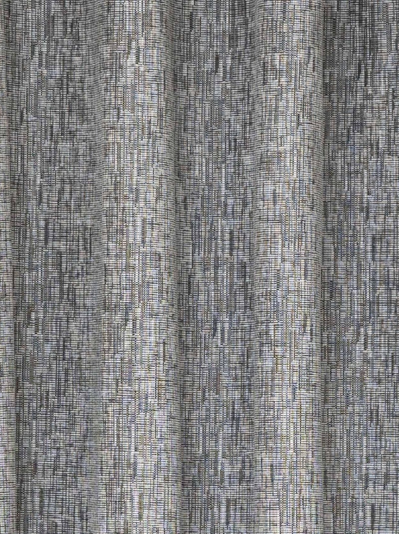 Cortina opaca de estilo moteado Gris oscuro - Kiabi