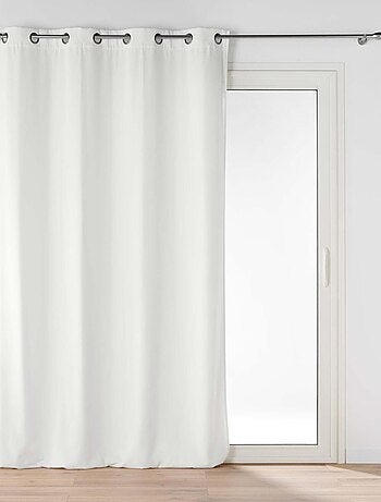 Cortina opaca de terciopelo liso