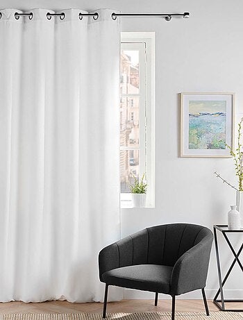 Cortina opaca de terciopelo liso