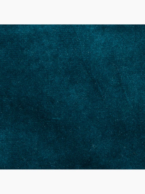 Cortina opaca dolce de terciopelo azul pato 140x260cm - Kiabi Cortina opaca dolce de terciopelo azul pato 140x260cm - Kiabi