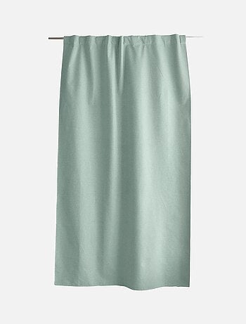 Cortina opaca efecto chambray